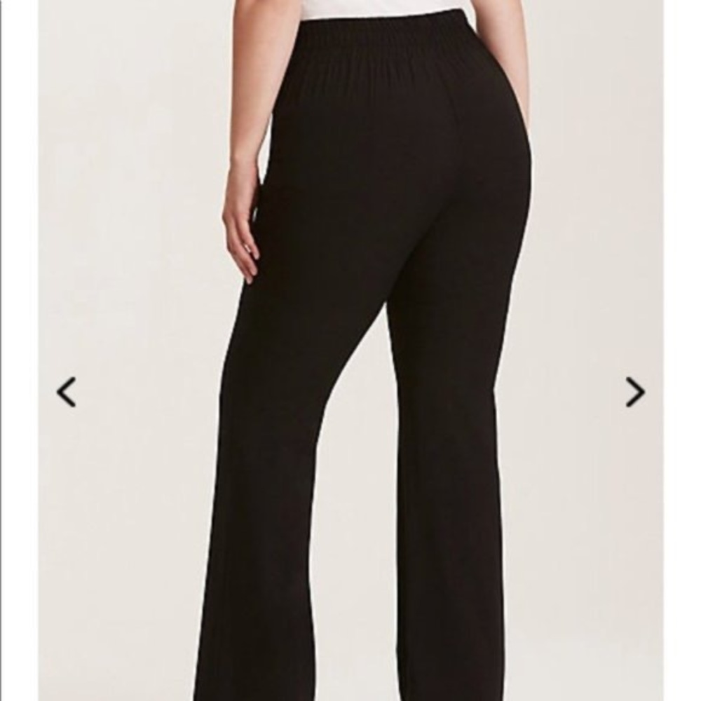New Torrid Crepe Slim Flare Pants
